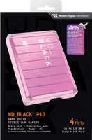 WD - BLACK P10 4TB External USB 3.2 Gen 1 Portable Hard Drive - Pink - Alternate Views