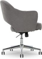 Serta - Valetta Upholstered Home Office Chair - Fabric - Gray - Alternate Views