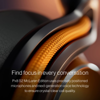 Bowers & Wilkins - B&W Px8 S2 Over-Ear BluetoothHeadphones - McLaren - Alternate Views