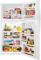 Whirlpool - 18.2 Cu. Ft. Top-Freezer Refrigerator - White - Alternate Views