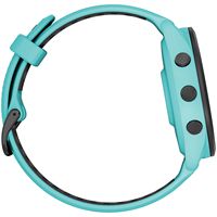 Garmin - Forerunner 265 GPS Smartwatch 46 mm Fiber-reinforced polymer - Black/Aqua - Alternate Views