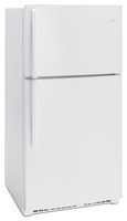 Whirlpool - 21.3 Cu. Ft. Top-Freezer Refrigerator - White - Alternate Views
