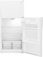Whirlpool - 14.3 Cu. Ft. Top-Freezer Refrigerator - White - Alternate Views