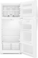 Whirlpool - 16.0 Cu. Ft. Top-Freezer Refrigerator - White - Alternate Views