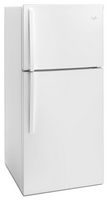 Whirlpool - 19.2 Cu. Ft. Top-Freezer Refrigerator - White - Alternate Views