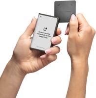 Ledger - Stax Crypto Hardware Wallet with Folio and Recovery Key - Curved E Ink Touch Screen - Bl... - Alternate Views