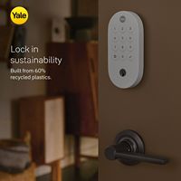 Yale - Smart Lock with Matter, Designed for Google Home; Electronic Deadbolt with Pushbutton Keyp... - Alternate Views