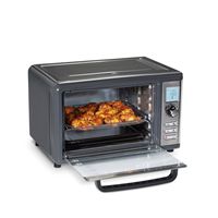 Hamilton Beach - Sure-Crisp XL 1.12 Cu. Ft. Air Fryer Digital Toaster Oven - GREY - Alternate Views