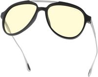 GUNNAR - Ghost  Computer Glasses with Blue Light Reduction , Amber Lenses - Onyx/Mercury - Alternate Views