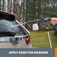 WORX - WA4072 Deluxe Cleaning Kit for Hydroshot - Black - Alternate Views