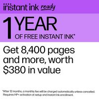 HP - OfficeJet Pro 8139e Wireless All-In-One Inkjet Printer with 12 months of Instant Ink with HP... - Alternate Views