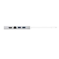j5create - USB 3.0 Mini Dock - Silver - Alternate Views