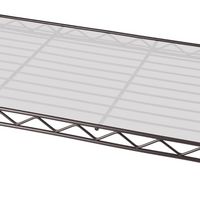 TRINITY - 4-Tier | 36x14x54 | Commercial Wire Shelving | NSF | w/Liners | - Dark Bronze - Alternate Views