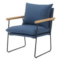 OSP Home Furnishings - Dutton Armchair - Navy - Alternate Views