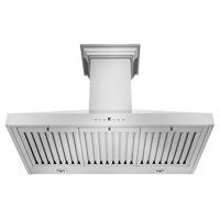 ZLINE - 36 inches - Externally Vented - Wall Range Hood - Stainless steel - Alternate Views
