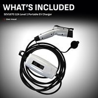 Schumacher Electric - SEV1670 - SAE-J1772 Connector - NEMA 5-15P Input Wiring - Level 1 Electric ... - Alternate Views
