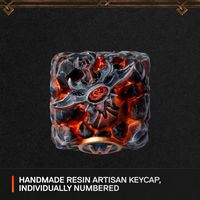 SteelSeries - Artisan Keycap World of Warcraft Edition - Lava Red - Alternate Views