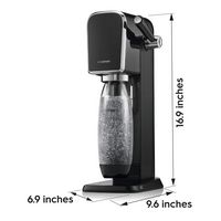 SodaStream - Art Sparkling Water Maker - Black - Alternate Views