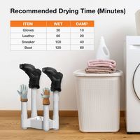 Lifesmart - 4 Post Fast Airflow Boot Dryer - White - Alternate Views