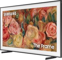Samsung - 55” Class LS03D The Frame Series QLED 4K with Anti-Reflection and Slim Fit Wall Mount I... - Alternate Views