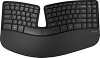 Microsoft - Sculpt Desktop Ergonomic Full-size Wireless USB Keyboard and Mouse Bundle - Black - Alternate Views