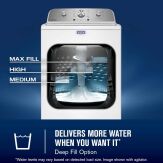Maytag - 4.2 Cu. Ft. Capacity Top Load Washer - White - Alternate Views