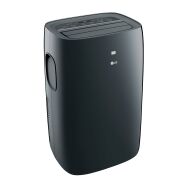 LG - 350 Sq. Ft. 8,000 BTU DOE Smart Portable Air Conditioner - Black - Alternate Views