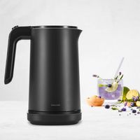 ZWILLING - Enfinigy Cool Touch 1-Liter Electric Kettle Pro, Cordless Tea Kettle & Hot Water - Black - Alternate Views
