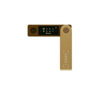Ledger - Nano X Crypto Hardware Wallet - Bluetooth - Gold - Alternate Views