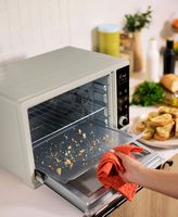 bella PRO - 6-Slice Air Fryer Toaster Oven - Oatmilk - Alternate Views