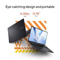 ASUS - Vivobook 16 WUXGA Laptop - AMD Ryzen 5 150 - 8GB RAM - 512GB SSD - Indie Black - Alternate Views