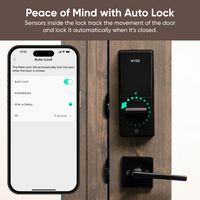 Wyze - Palm Lock Smart Door Lock with Palm Vein Recognition, Keypad, Auto Lock, Dual Battery, Wi-... - Alternate Views