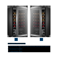 Insignia™ - 29 Bottle Wine Cooler with ENERGY STAR Certification - Stainless Steel Look - Alternate Views