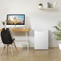 Insignia™ - 2.7 Cu. Ft. Mini Fridge with Door Storage and ENERGY STAR Certification - White - Alternate Views