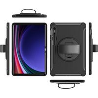 SaharaCase - Raider Series Hand Strap Case for Samsung Galaxy Tab S10 FE, Tab S8, Tab S9, and Tab... - Alternate Views