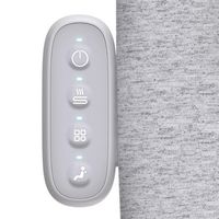Homedics - Slim Profile Modern Massage Cushion with Heat - Gray - Alternate Views
