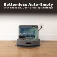 bObsweep - Bio Auto-Empty Robot Vacuum & Mop with 100-Day Dock, Activate Charcoal Odor Filtration... - Alternate Views