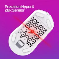 HyperX - Pulsefire Haste 2 Lightweight Wireless Optical Gaming Mouse with RGB Lighting - Wireless... - Alternate Views