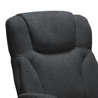 Serta - Hannah II 5-Pointed Star Microfiber Executive Chair - Black - Alternate Views