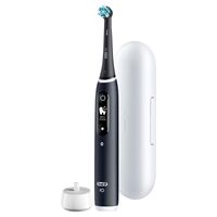 Oral-B - iO Series 6 Electric Toothbrush with Replacement Brush Head - Black - Alternate Views