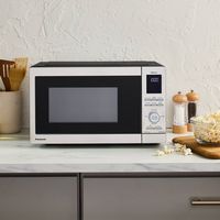 Panasonic - 0.9 Cu. Ft. Countertop Microwave with Inverter Technology and Genius Sensor - Silver - Alternate Views