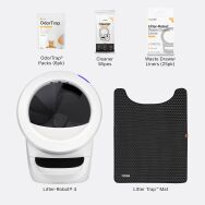 Whisker - Litter-Robot 4 Smart App-Controlled Self-Cleaning Litter Box Core Accessories Bundle - ... - Alternate Views