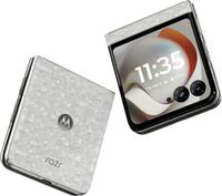 Motorola - razr 2026 256GB (Unlocked) - PANTONE Bright White - Alternate Views