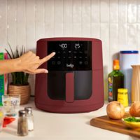 bella PRO - SmartCrisp 8-qt. Touchscreen Air Fryer - Brick - Alternate Views