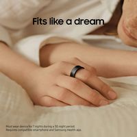 Samsung - Galaxy Ring – Size Before You Buy – Size 14 - Titanium Silver - Alternate Views