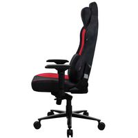 Arozzi - Vernazza Series Top-Tier Premium Supersoft Upholstery Fabric Gaming Chair - Red - Alternate Views