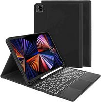 SaharaCase - Keyboard Folio Case for Apple iPad Pro 12.9 (4th, 5th, and 6th Gen 2020-2022) - Black - Alternate Views