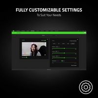 Razer - Kiyo X 1902 x 1080 Webcam with Full HD Streaming - Black - Alternate Views