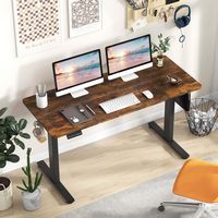 Costway - Standing Desk with Hanging Hooks - 55