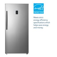 Insignia™ - 13.8 Cu. Ft. Garage Ready Convertible Upright Freezer with ENERGY STAR Certification ... - Alternate Views